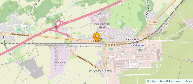 localisation de l'entreprise MONSIEUR RENE GUY  LYON