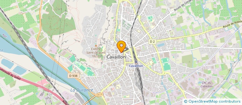 localisation de l'entreprise MONSIEUR RENE GUYOT  CAVAILLON