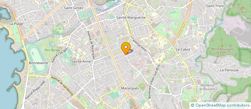 localisation de l'entreprise MONSIEUR RENE HANOUN à MARSEILLE