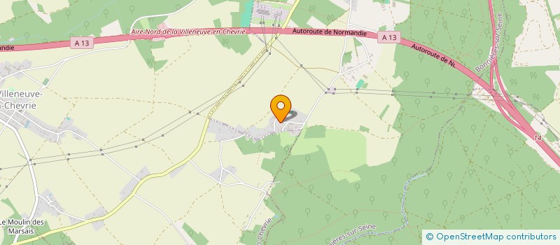 localisation de l'entreprise MONSIEUR RENE HAUDRECHY à BONNIERES-SUR-SEINE