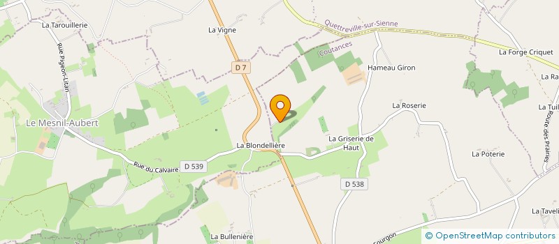 localisation de l'entreprise MONSIEUR RENE HEBERT à LENGRONNE