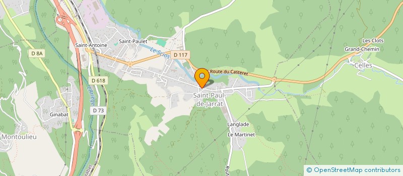 localisation de l'entreprise MONSIEUR RENE HILPERT à SAINT-PAUL-DE-JARRAT