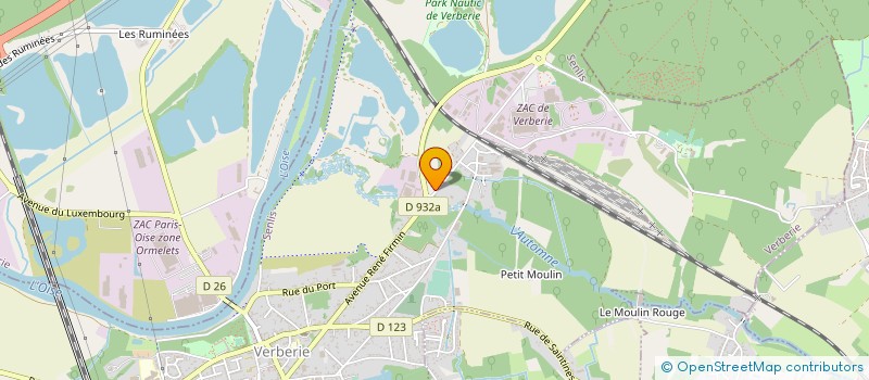 localisation de l'entreprise MONSIEUR RENE HORNEC  RIBECOURT-DRESLINCOURT