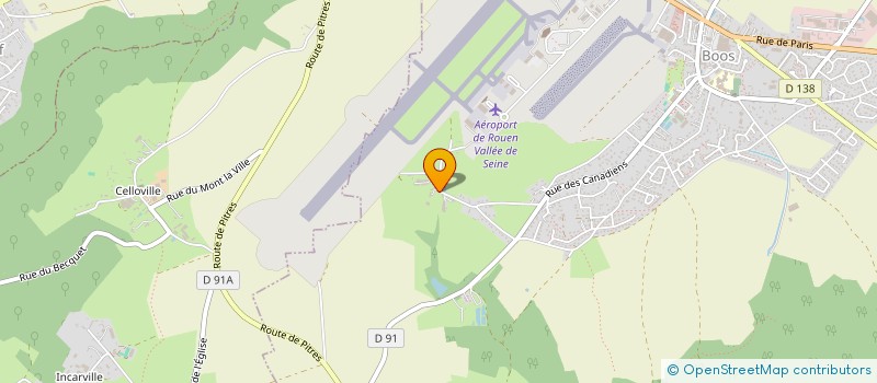 localisation de l'entreprise MONSIEUR RENE HUE  BOOS