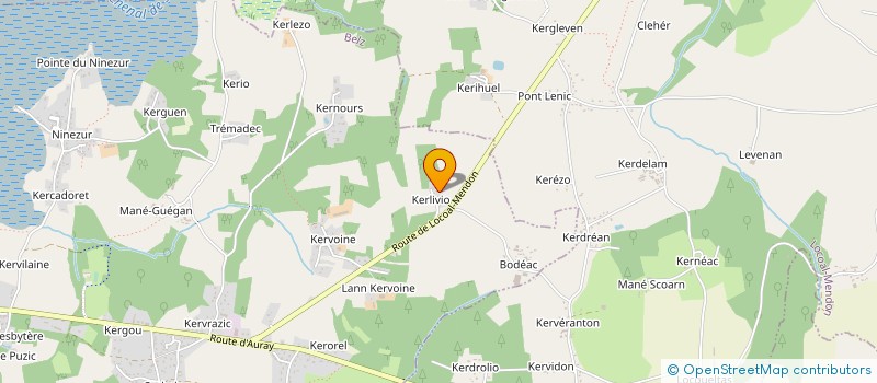 localisation de l'entreprise MONSIEUR RENE HURTAUD  BELZ