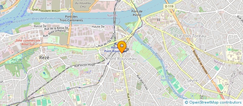 localisation de l'entreprise MONSIEUR RENE JACQ  REZE