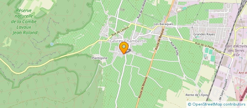 localisation de l'entreprise MONSIEUR RENE JACQUESON  GEVREY-CHAMBERTIN