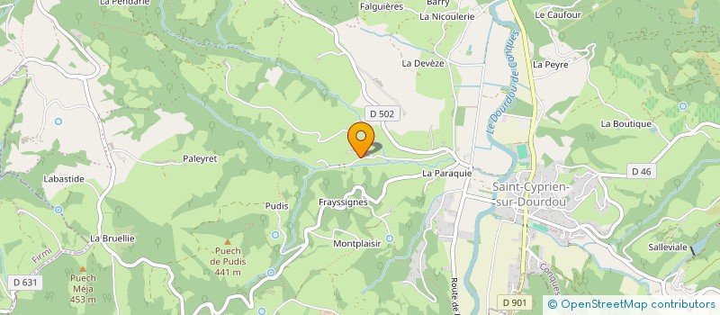 localisation de l'entreprise MONSIEUR RENE JALBERT à CONQUES-EN-ROUERGUE