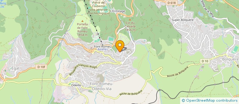 localisation de l'entreprise MONSIEUR RENE JARNOUEN  FONT-ROMEU-ODEILLO-VIA