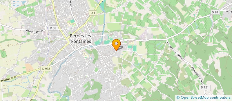 localisation de l'entreprise MONSIEUR RENE JEAN à PERNES LES FONTAINES