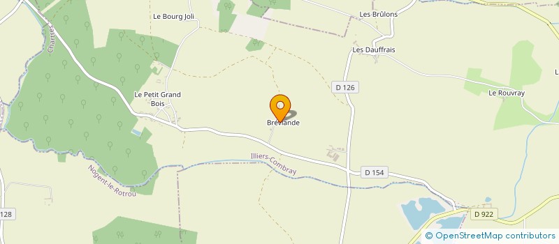 localisation de l'entreprise MONSIEUR RENE JEUSSE à ILLIERS-COMBRAY