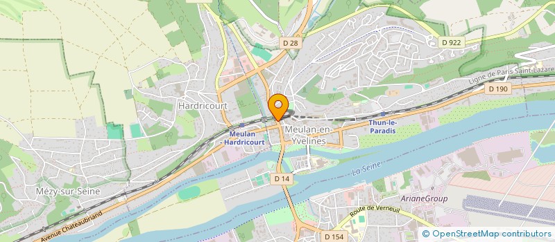 localisation de l'entreprise MONSIEUR RENE JOBLET  MEULAN-EN-YVELINES