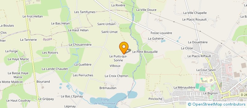 localisation de l'entreprise MONSIEUR RENE JOSSELIN à BEDEE