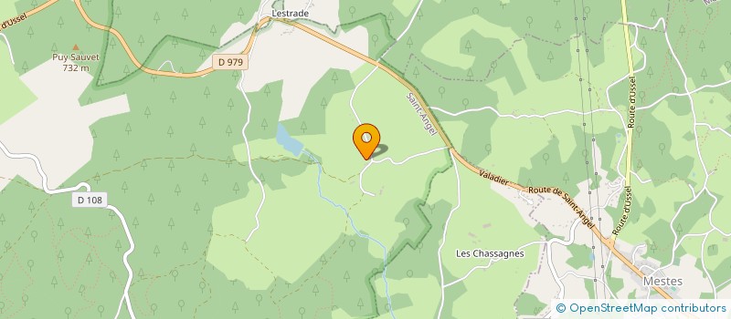 localisation de l'entreprise MONSIEUR RENE JULIEN  SAINT-ANGEL