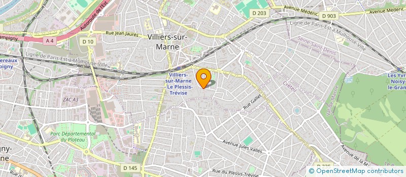 localisation de l'entreprise MONSIEUR RENE KADOCHE  VILLIERS-SUR-MARNE