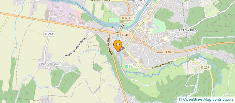 localisation de l'entreprise MONSIEUR RENE KAPAPE à LA FERTE-SOUS-JOUARRE