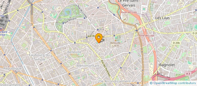 localisation de l'entreprise MONSIEUR RENE KOUBI  PARIS