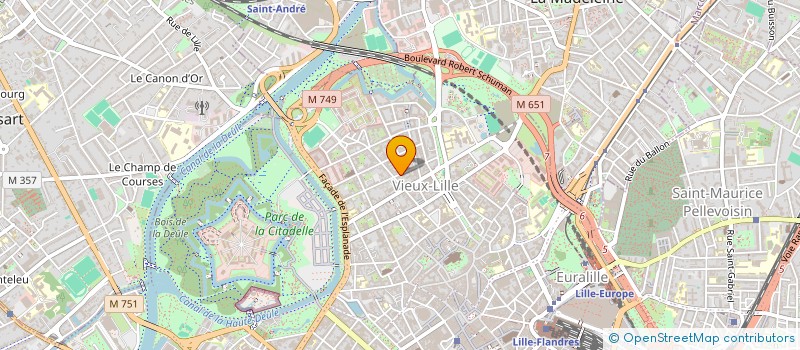 localisation de l'entreprise MONSIEUR RENE KUBIAK à LILLE