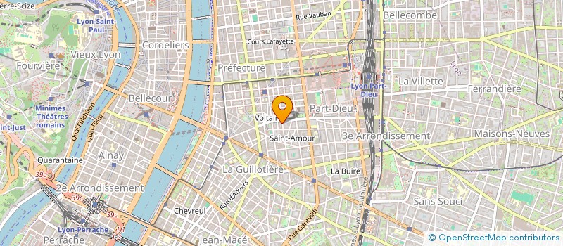 localisation de l'entreprise MONSIEUR RENE LABATUT  LYON