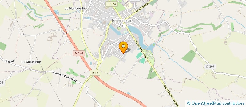 localisation de l'entreprise MONSIEUR RENE LAFOSSE  TORIGNY-LES-VILLES