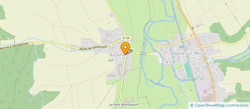 localisation de l'entreprise MONSIEUR RENE LAFRATTA à ANCEMONT