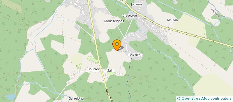 localisation de l'entreprise MONSIEUR RENE LALANNE à MIMIZAN