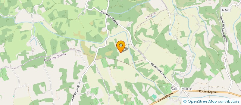 localisation de l'entreprise MONSIEUR RENE LASFARGUES  PUY-L EVEQUE