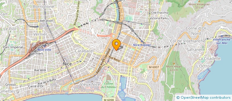 localisation de l'entreprise MONSIEUR RENE LATIL à NICE