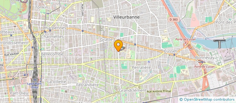 localisation de l'entreprise MONSIEUR RENE LAURENT à VILLEURBANNE