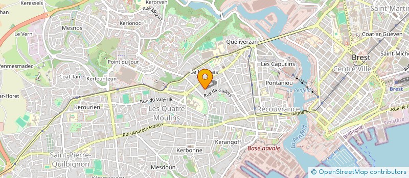 localisation de l'entreprise MONSIEUR RENE LAUTREDOU à BREST
