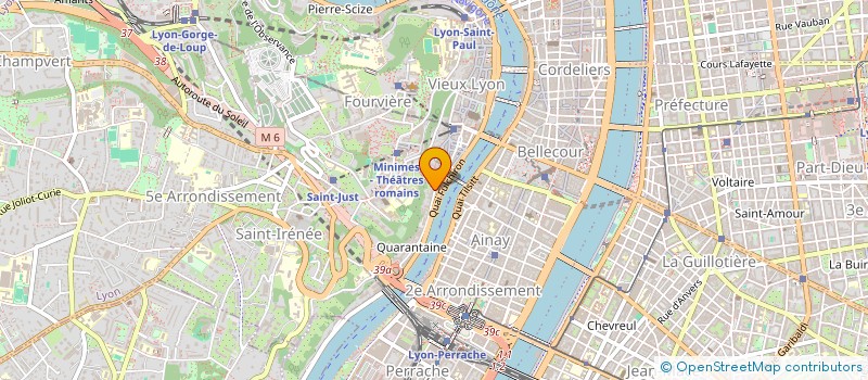 localisation de l'entreprise MONSIEUR RENE LAVAILLOTTE  LYON