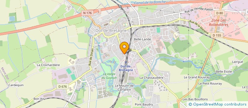 localisation de l'entreprise MONSIEUR RENE LAVERDUNT à DOL-DE-BRETAGNE