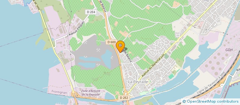 localisation de l'entreprise MONSIEUR RENE LE BAIL à FRONTIGNAN