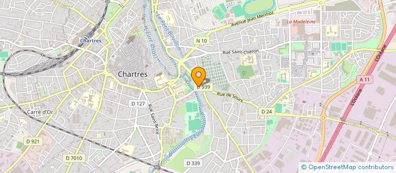 localisation de l'entreprise MONSIEUR RENE LE FLOHIC à CHARTRES