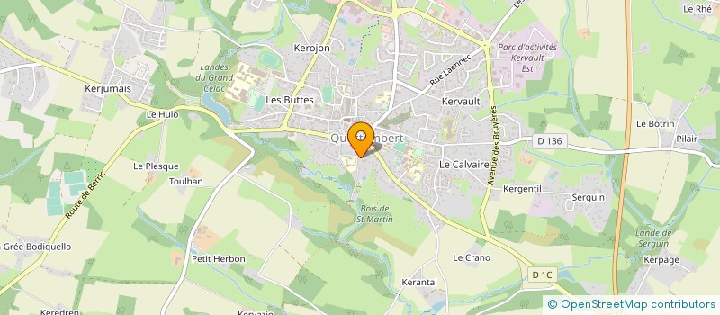 localisation de l'entreprise MONSIEUR RENE LE JALLE à QUESTEMBERT