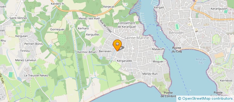 localisation de l'entreprise MONSIEUR RENE LE PEMP  COMBRIT