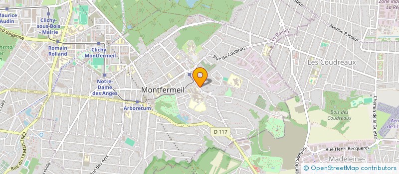localisation de l'entreprise MONSIEUR RENE LE TICH CUONG  MONTFERMEIL