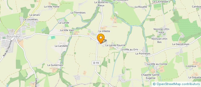 localisation de l'entreprise MONSIEUR RENE LE VAILLANT à CORSEUL