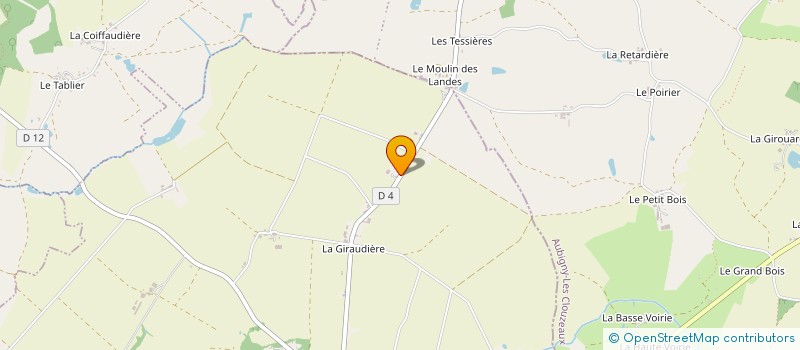 localisation de l'entreprise MONSIEUR RENE LEBEAU  NIEUL-LE-DOLENT