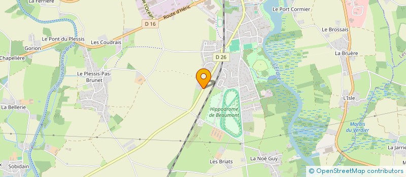 localisation de l'entreprise MONSIEUR RENE LECOMTE à NORT-SUR-ERDRE
