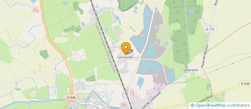 localisation de l'entreprise MONSIEUR RENE LEDOUX  RUE