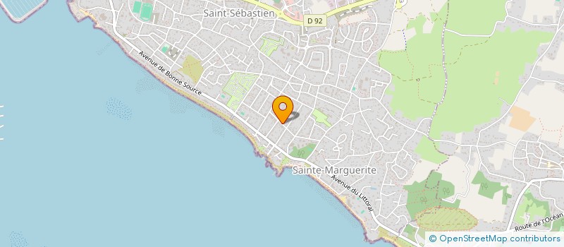 localisation de l'entreprise MONSIEUR RENE LEFORT à PORNICHET