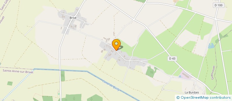 localisation de l'entreprise MONSIEUR RENE LEGRAND  GUENROUET