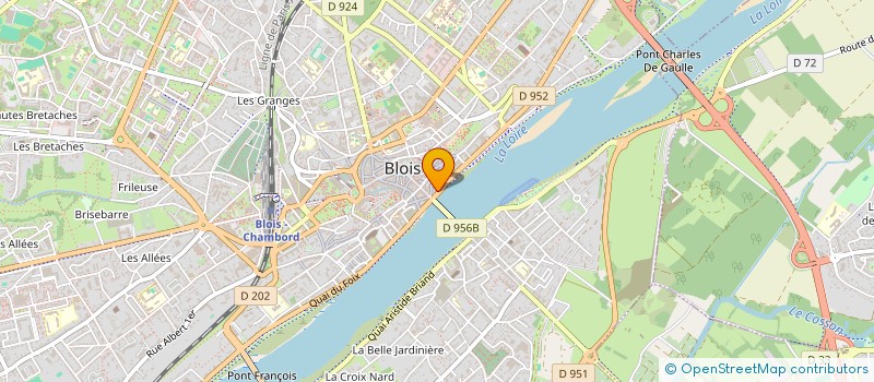 localisation de l'entreprise MONSIEUR RENE LELOUP  BLOIS