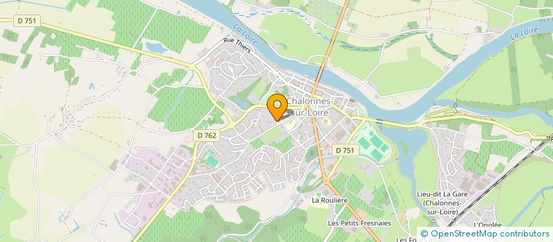 localisation de l'entreprise MONSIEUR RENE LEMAIRE à MAUGES-SUR-LOIRE