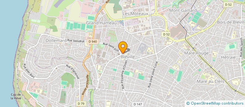 localisation de l'entreprise MONSIEUR RENE LEMELLE à LE HAVRE