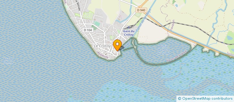 localisation de l'entreprise MONSIEUR RENE LENNE à LE CROTOY