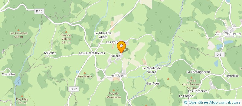 localisation de l'entreprise MONSIEUR RENE LEONARD  AUGERES