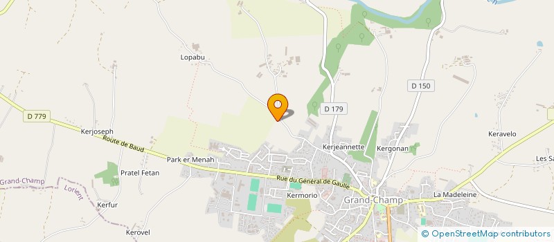 localisation de l'entreprise MONSIEUR RENE LERAY  GRAND-CHAMP