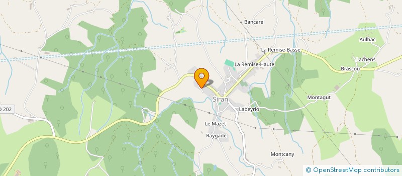 localisation de l'entreprise MONSIEUR RENE LESTRADE à SIRAN